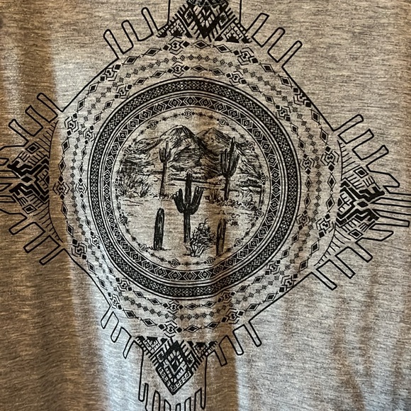 Jessica Simpson western top 3X - Picture 2 of 5